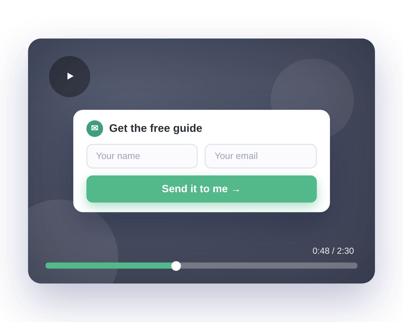 In-Video Lead Capture